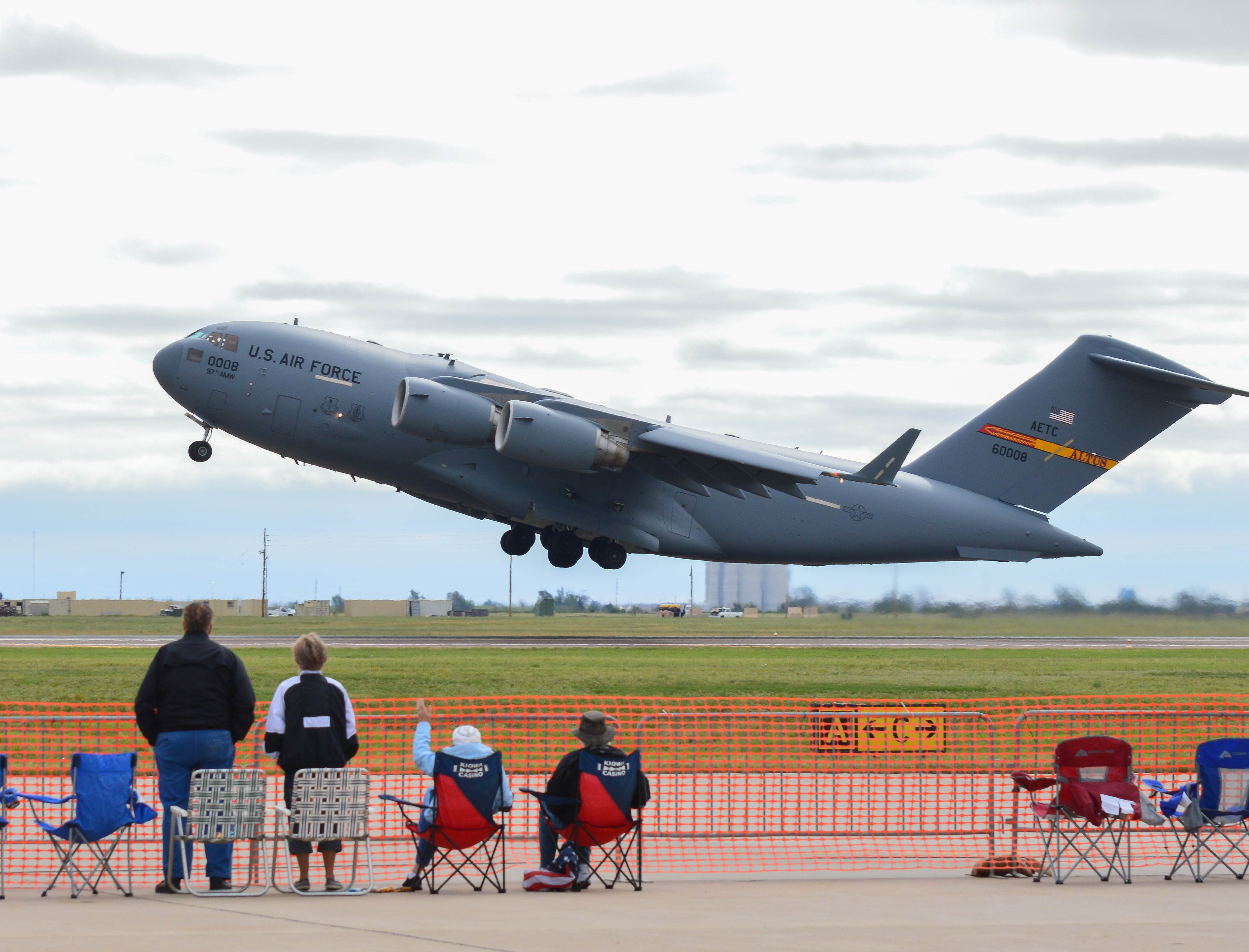 C-17 Taking off